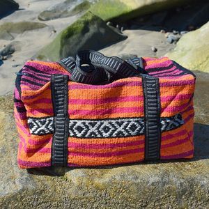 Boho Weekender Travel Bag Carry On Desert Sunrise